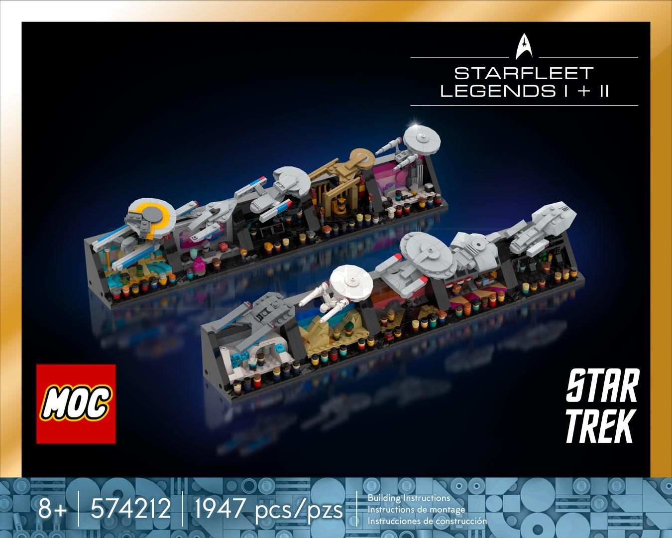 Star Trek: Starfleet Legends I + II Bundle — Ten Trek Dioramas