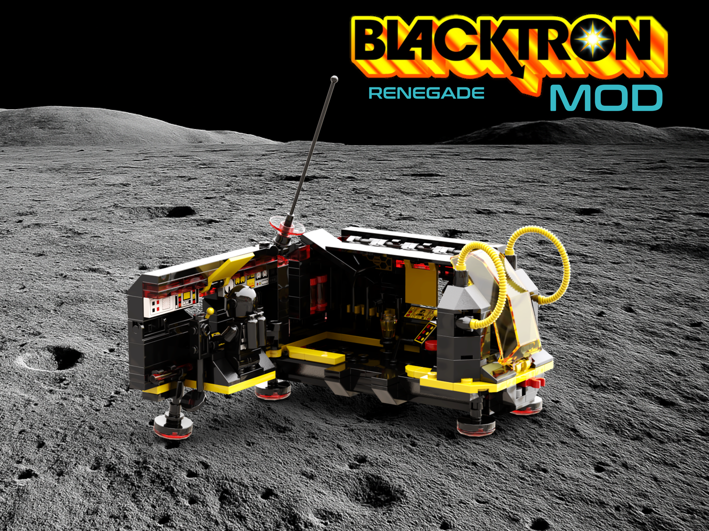 Planetary Outpost for Blacktron Renegade