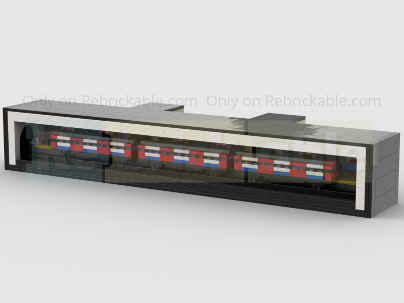 My Last Ever MOC - London Underground Station Diorama