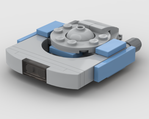 Arch Starship, MicroScale (MOC-242021) - LEGO MOC | MOC Tracker
