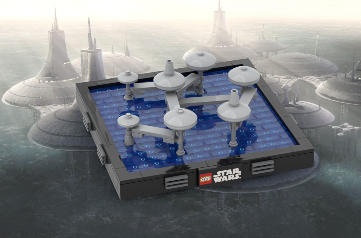 Kamino Seascape Diorama