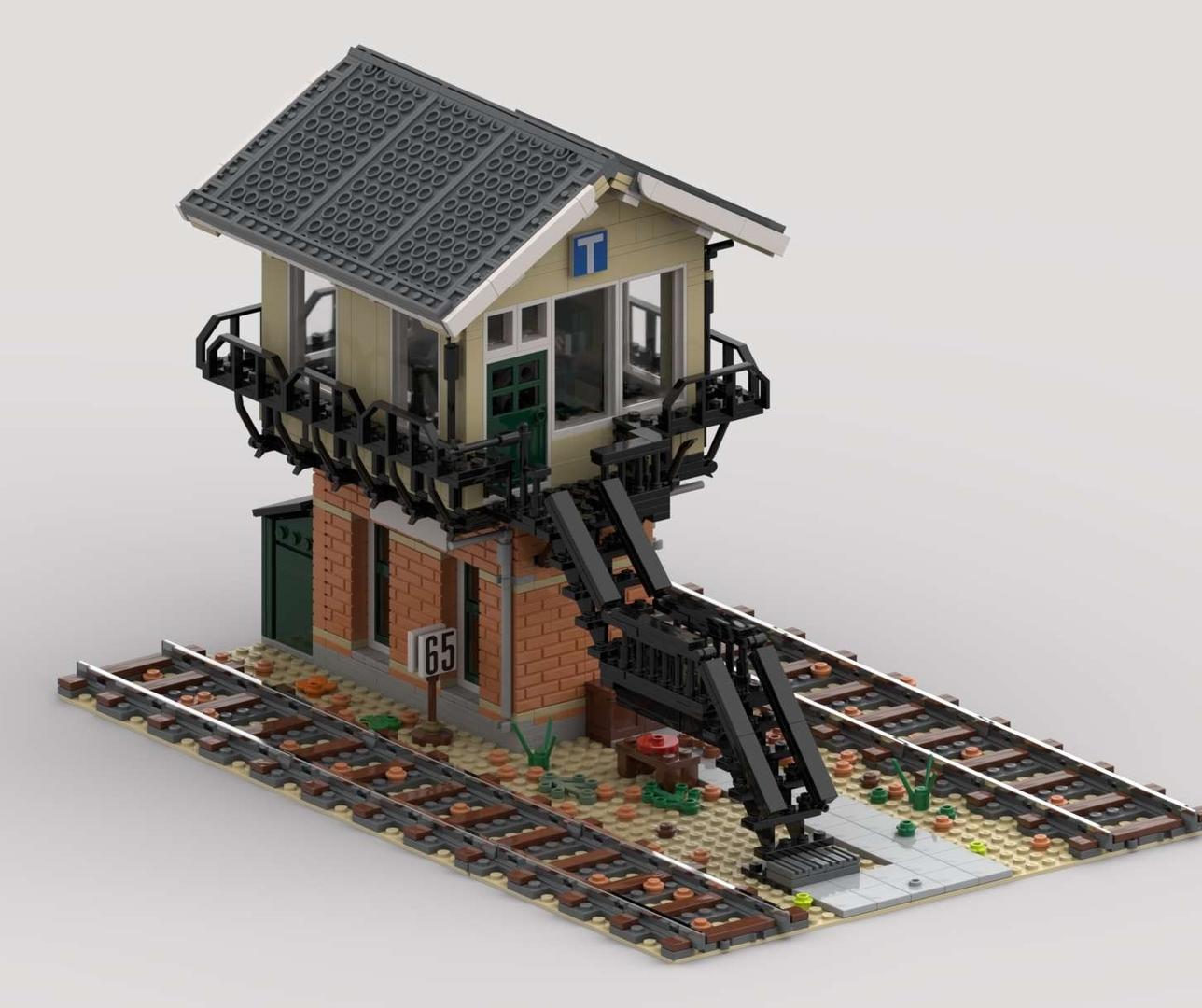 Signal box Railwaymuseum Utrecht