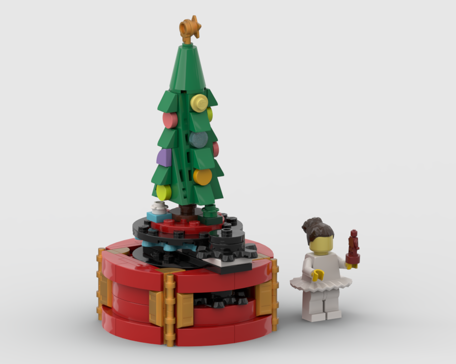 Ballerina &amp; Nutcraker 360 Stand