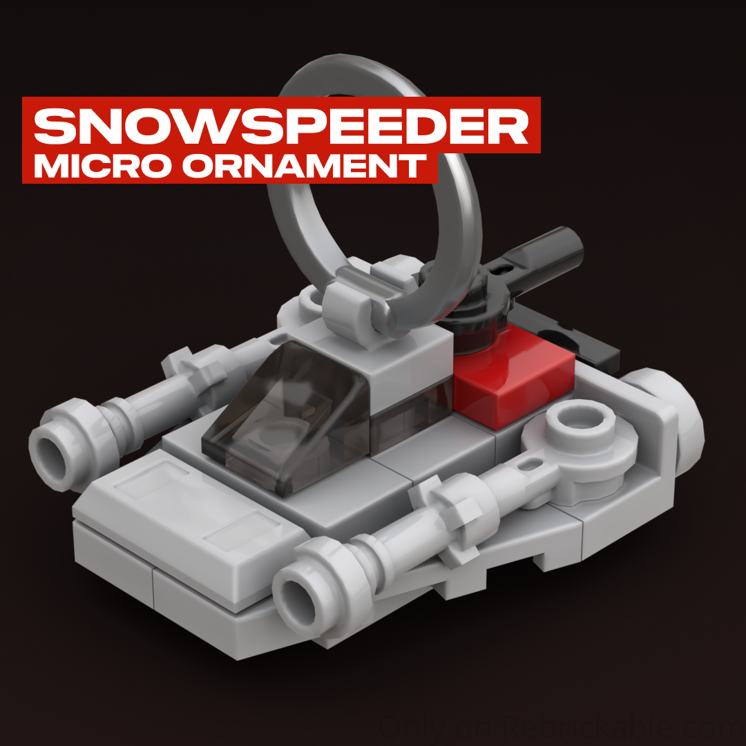 T-47 Snowspeeder Micro Ornament