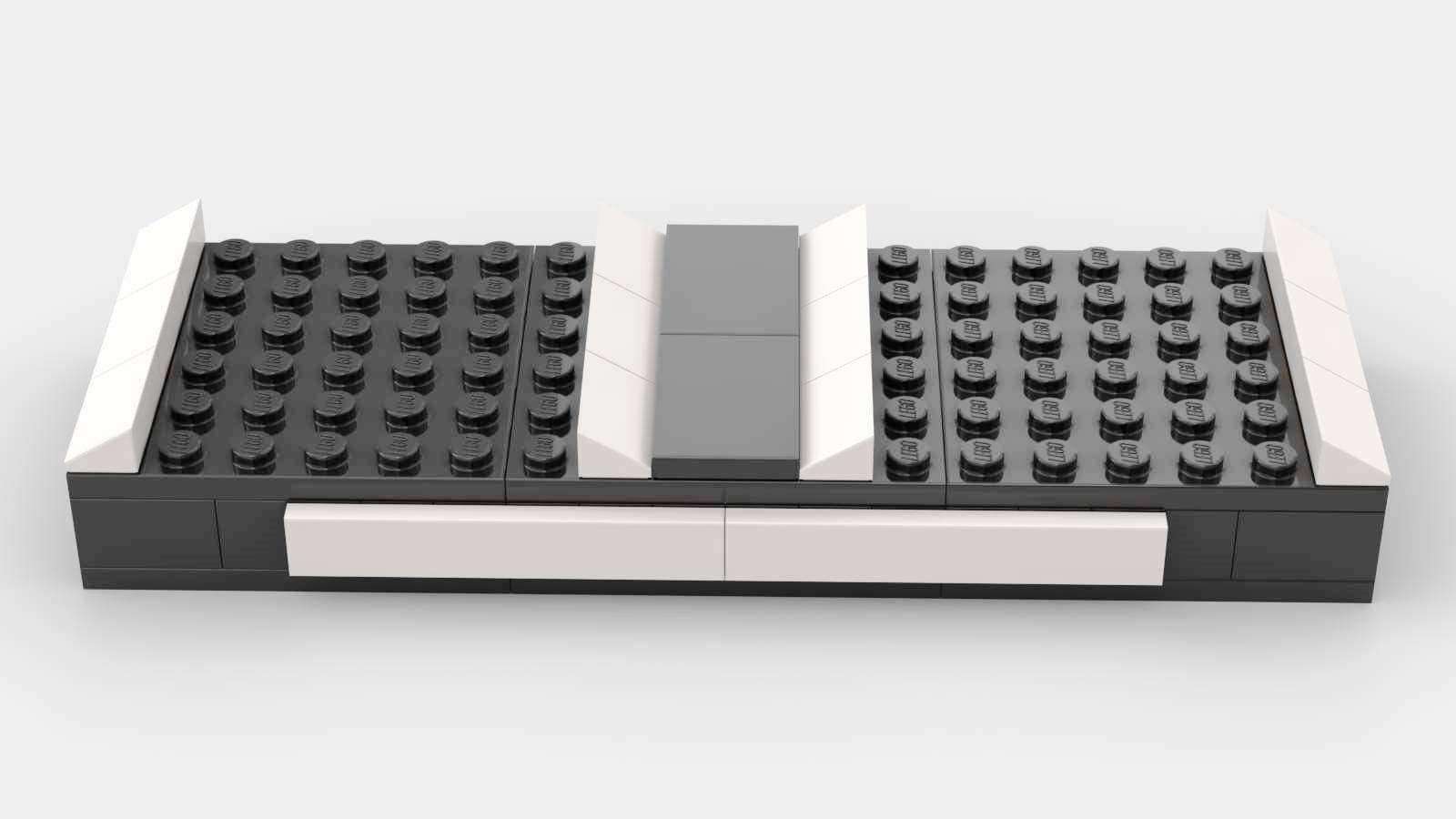 Display base for 2 Brickheadz (MOC-24233) - LEGO MOC | MOC Tracker