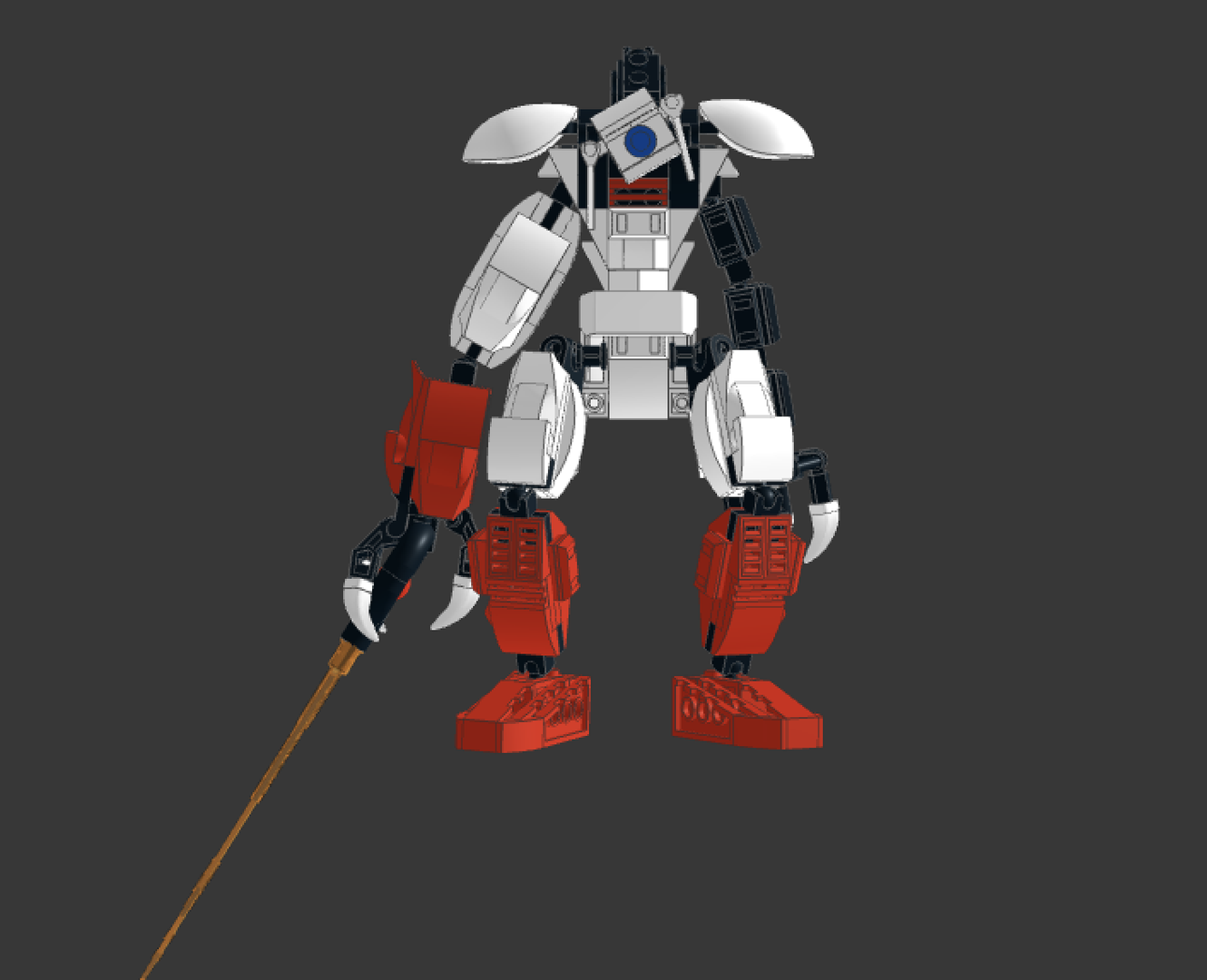 Red &amp; White Mech