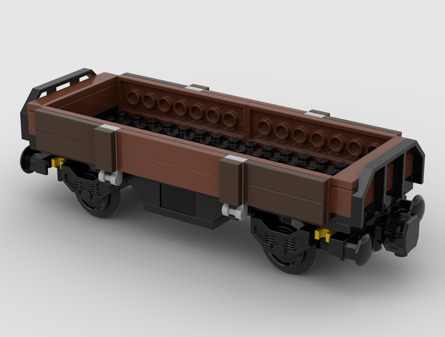 open freight wagon offener Güterwaggon 6W