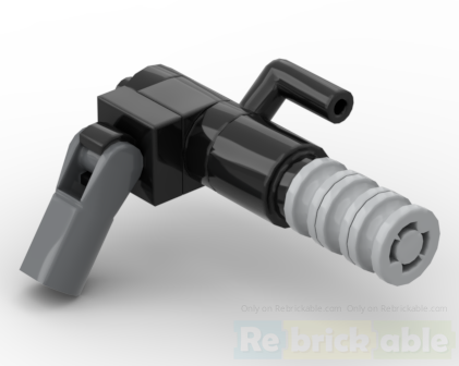 Minifigure minigun
