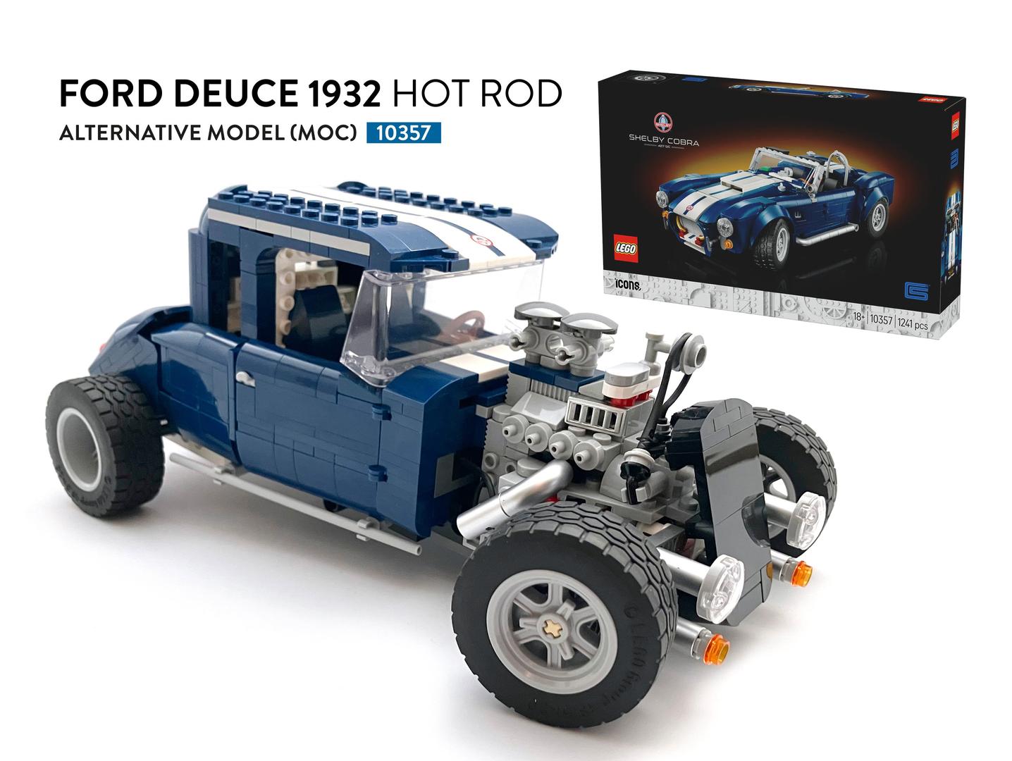 10357 Ford Deuce Hot Rod alternate build