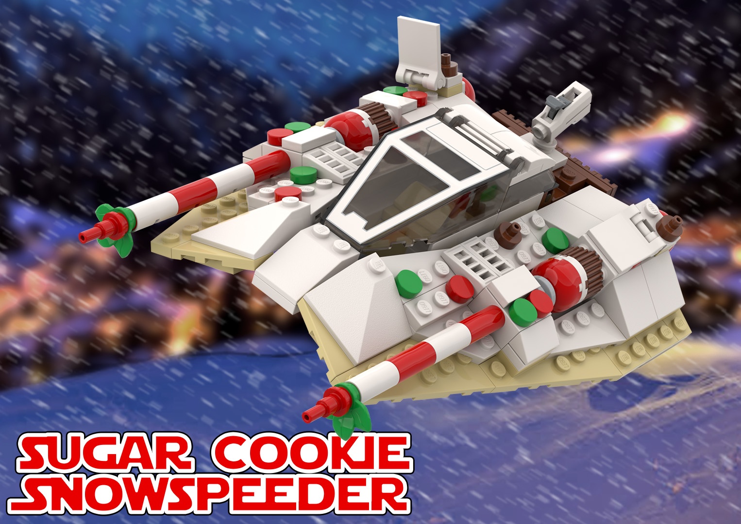 Sugar Cookie Snowspeeder