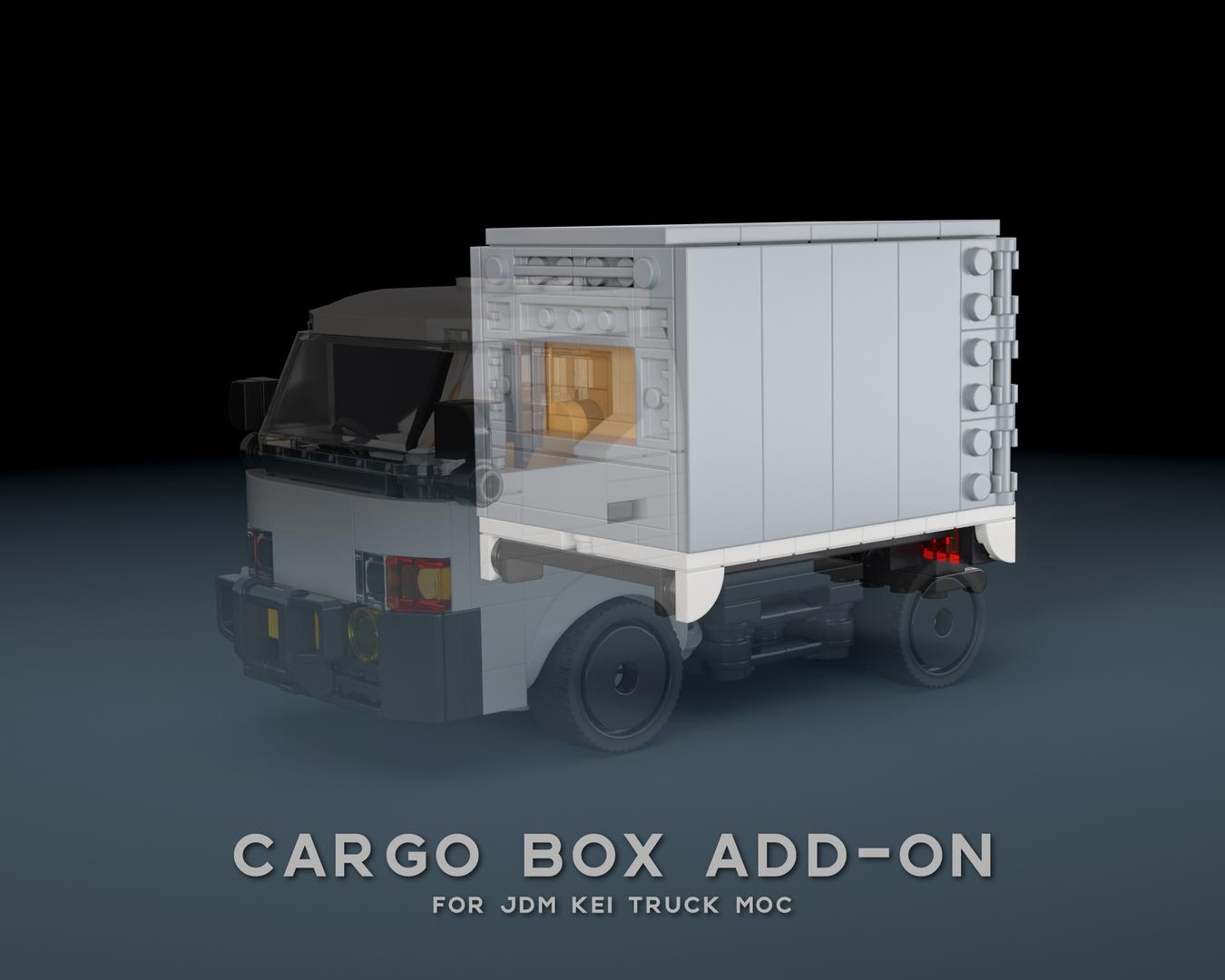 Cargo Box Add-on for JDM Kei Truck
