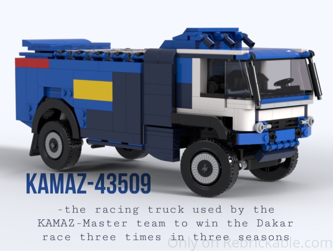 KAMAZ-Master Dakar truck