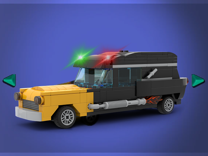 Simpsons Hit and Run - Hearse