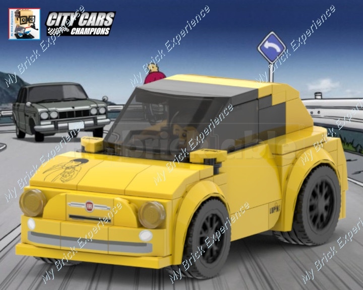 FIAT 500 EV Lupin The Third Lim. Ed. (by Gekko &amp; Co.)