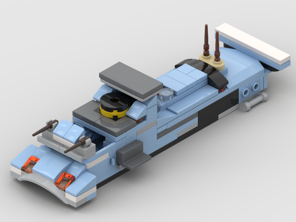 76424 Coruscant Cargo Barge (Alternate Build)