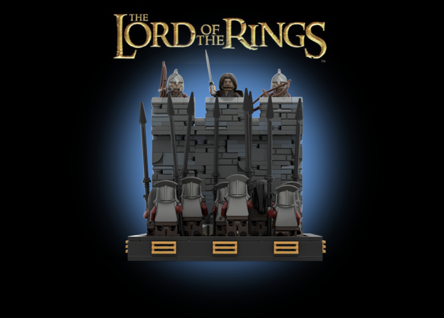 Aragorn's stand at Helm's Deep - LOTR 2/3