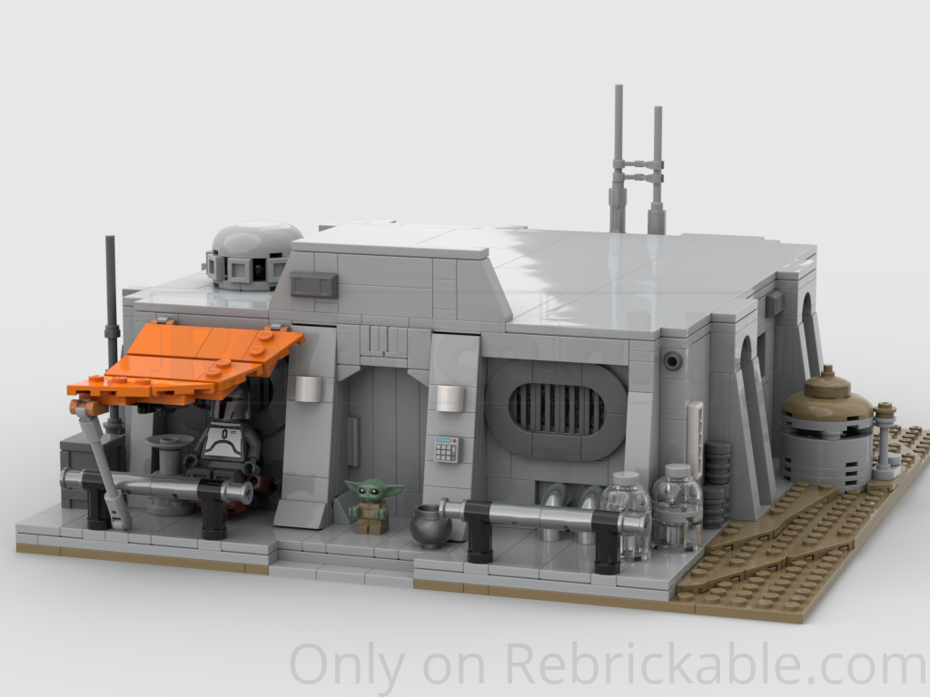 The Mandalorian's hut on Nevarro