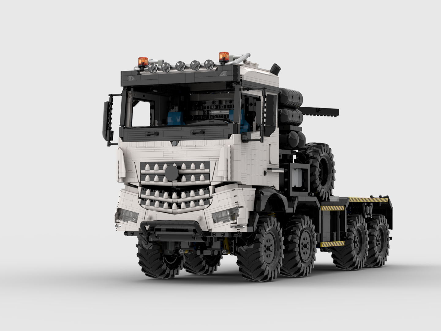 Mercedes-Benz Military Truck -Arocs 8x8 4663 white