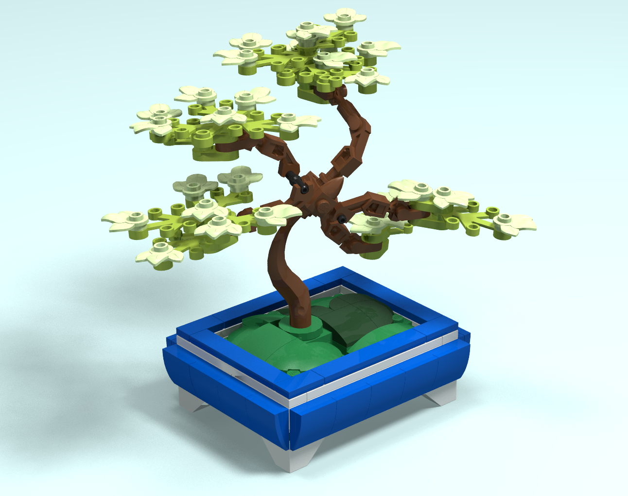 Small posable bonsai