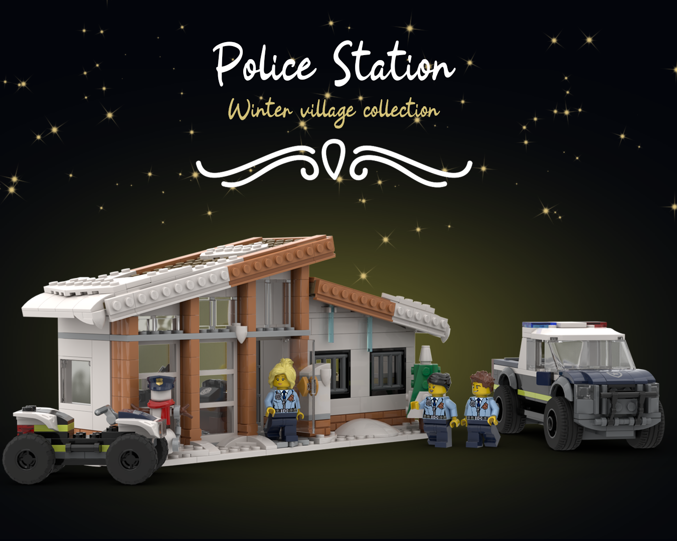 Winter Village Police Station