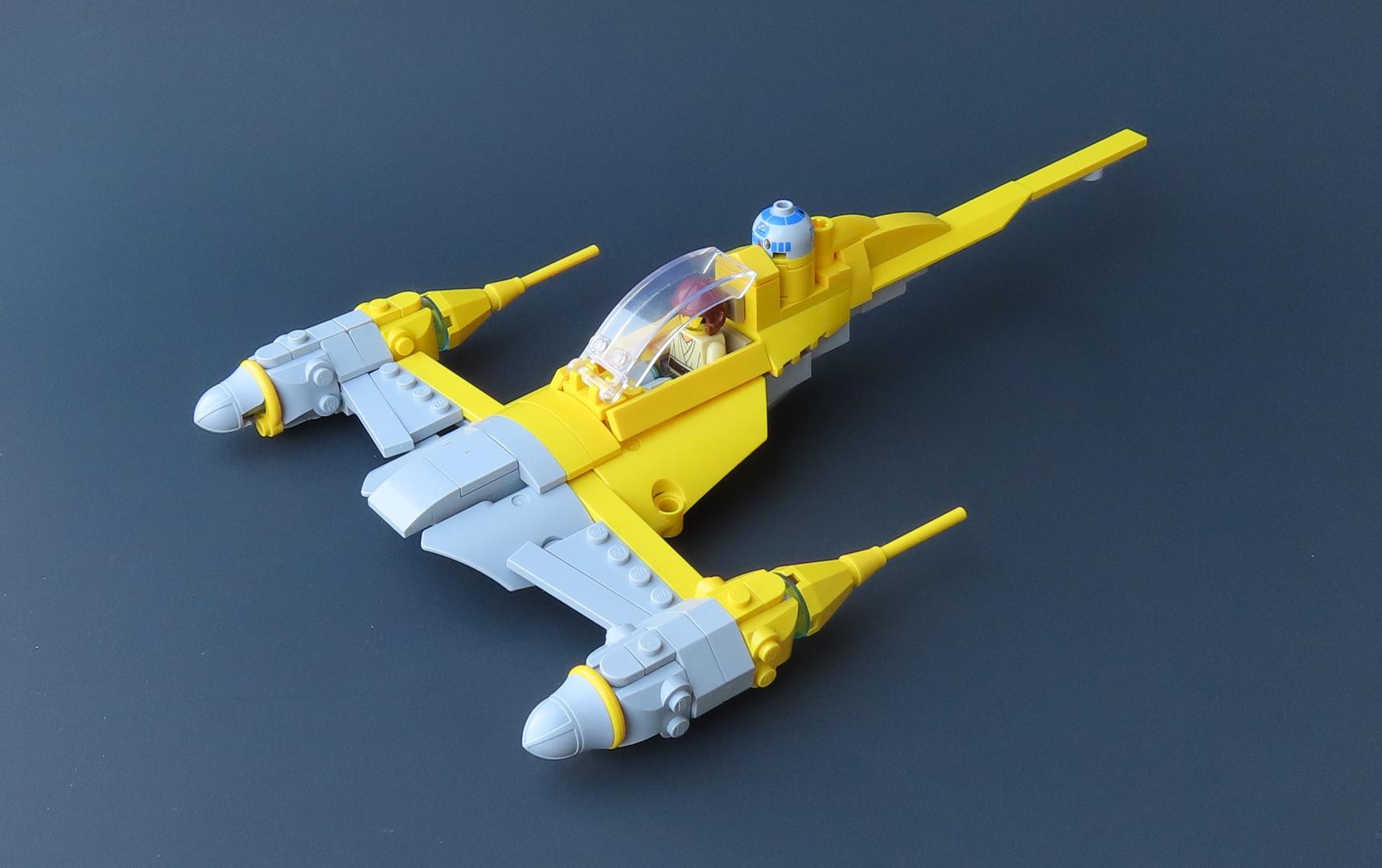 Sleek Starfighter - Yellow