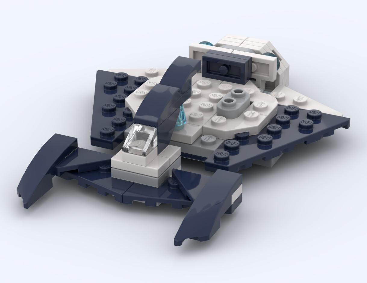Grievous Combat Speeder 75400 Alternate Build