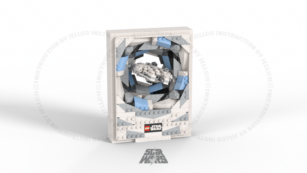 Box-Style Micro Diorama : Orginal Trilogy M.Falcon Theme PART I