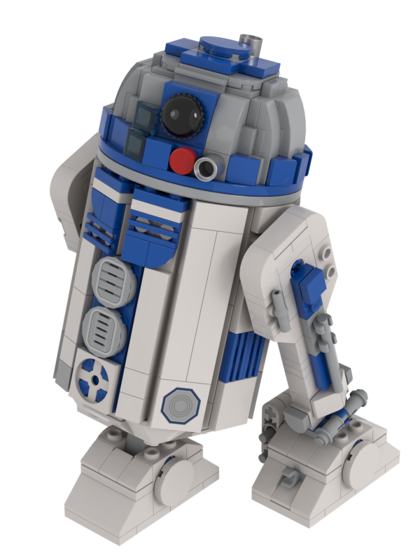 Roundified Head-Mod for Mid-size R2-D2 by DanSto