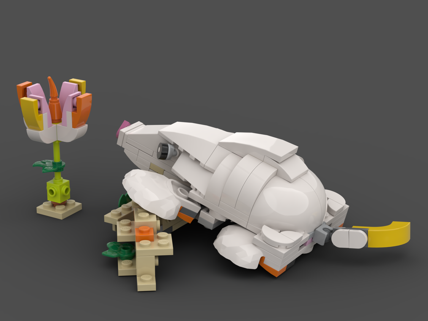 The Little White Mole