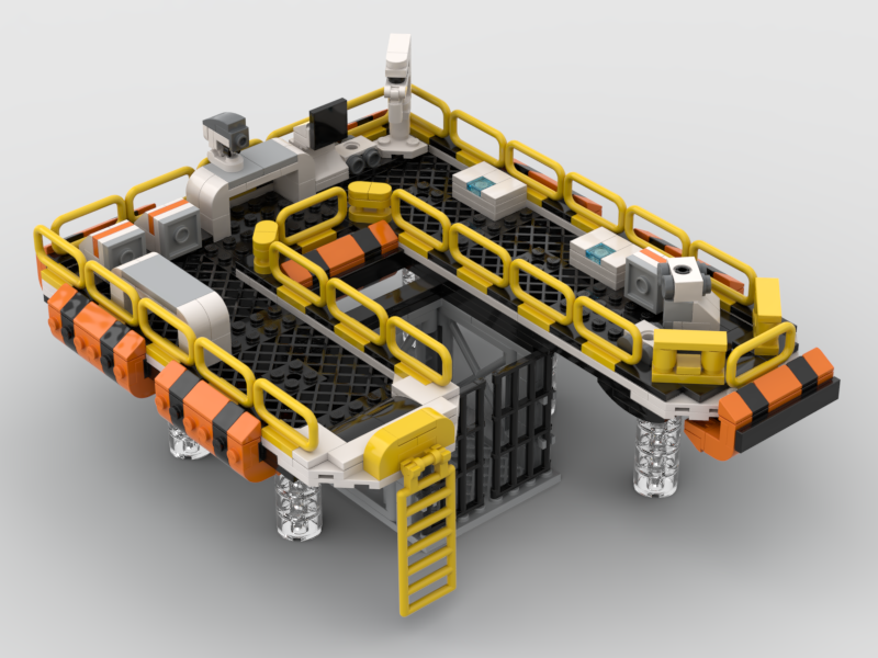 Subnautica Below Zero Pengwing cage platform