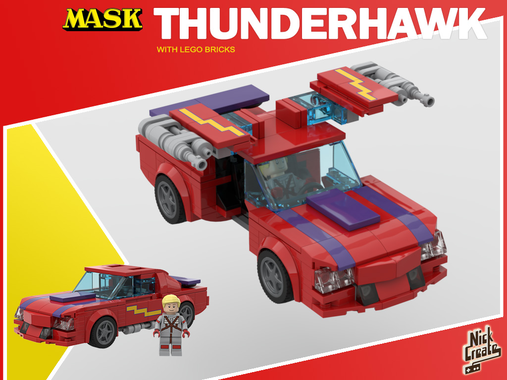 M.A.S.K. Thunderhawk Jet Car