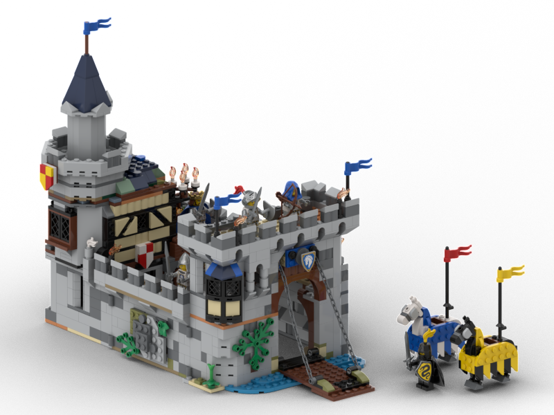 Castle of the Horse Knight - Alternate Build 1x31168