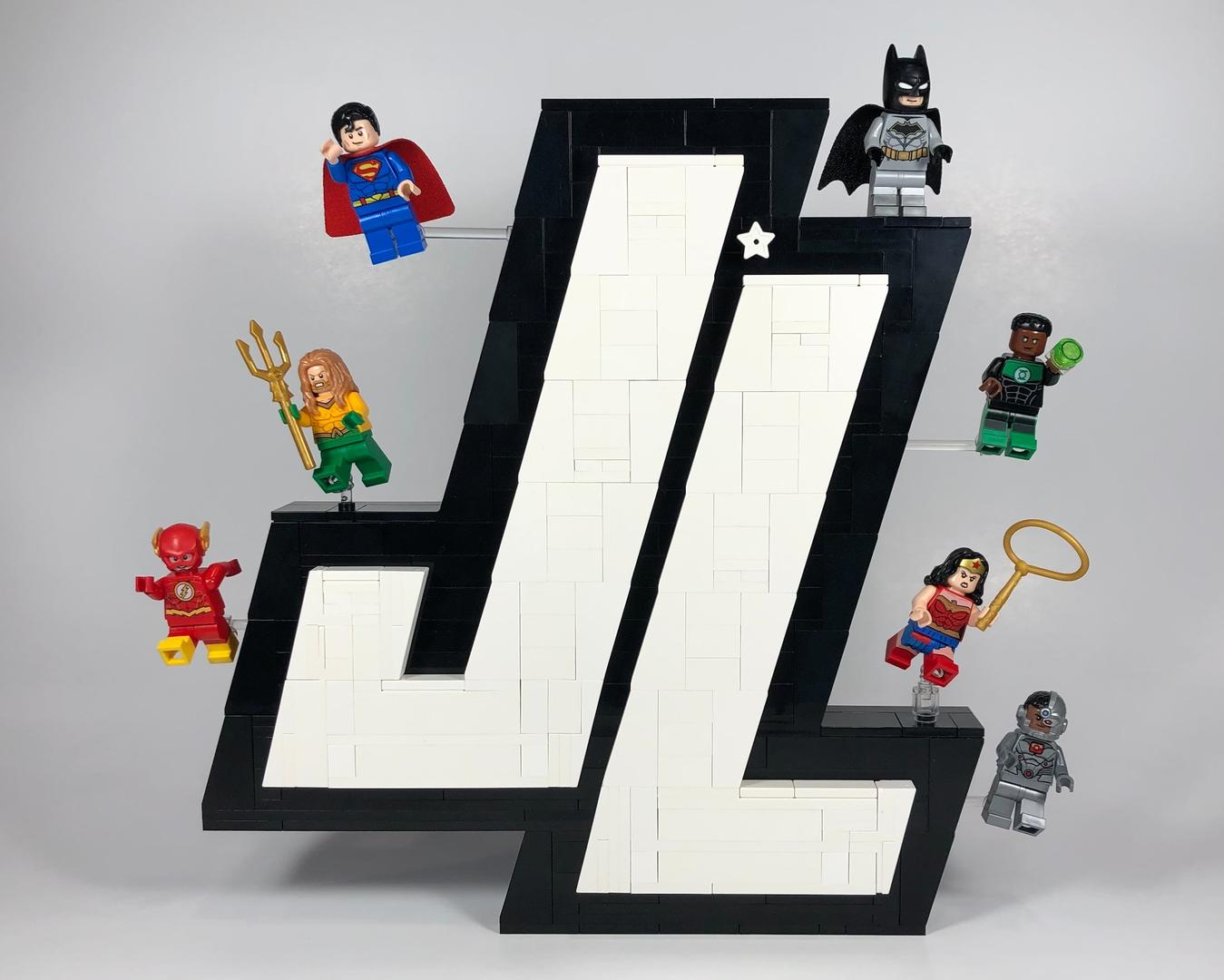 LEGO JL Display (MOC) Instructions