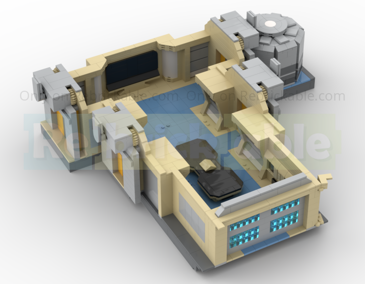 Star Trek: The Next Generation Enterprise D Main Engineering - part 1