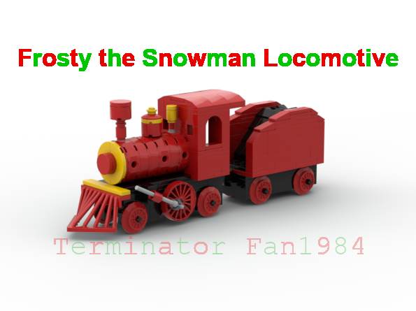 Frosty the Snowman Locomotive