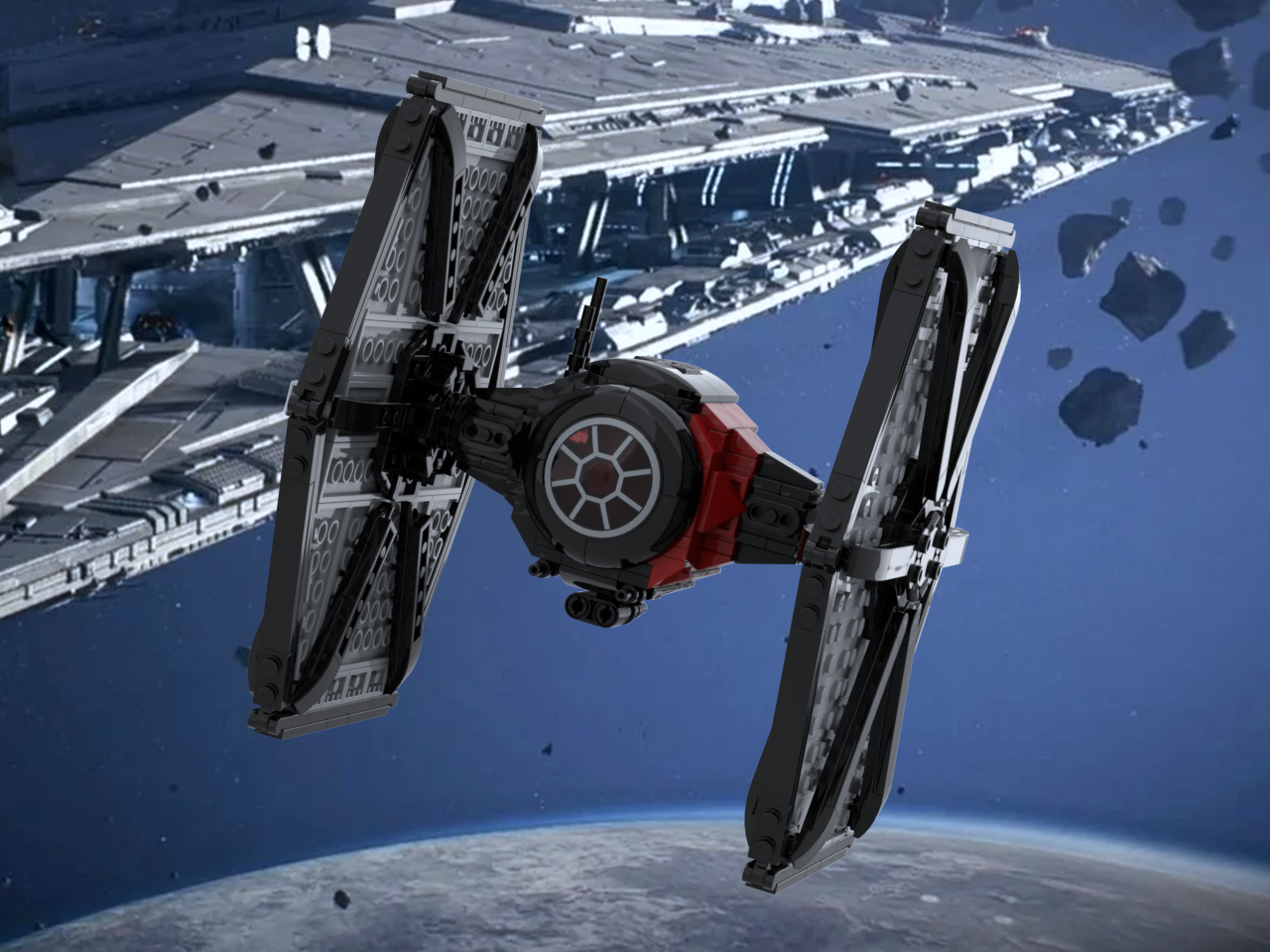 First Order TIE/sf Space Superiority Fighter
