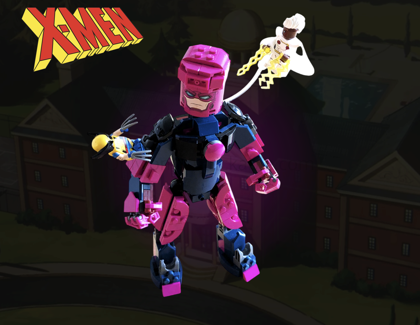 X-Men : Sentinel - Alternate build of 76316 alternate build