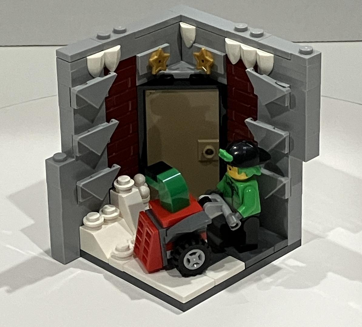 Snowblower Minifig Habitat