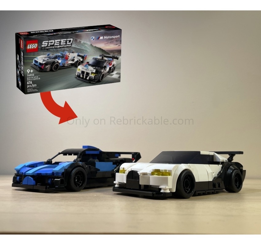 (76922) Bugatti Chiron pur sport &amp; Bugatti Bolide