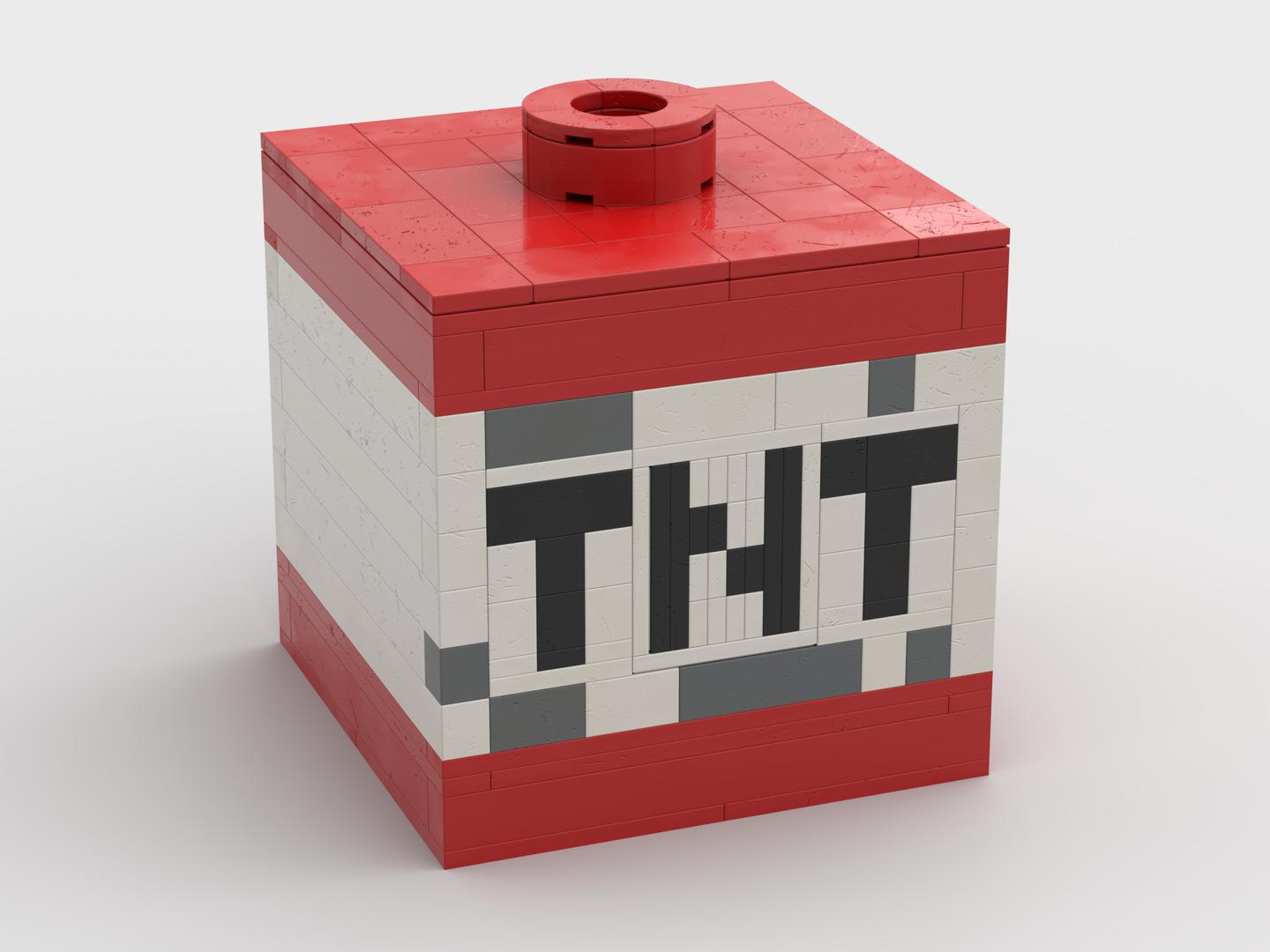 Brick Minecraft TNT