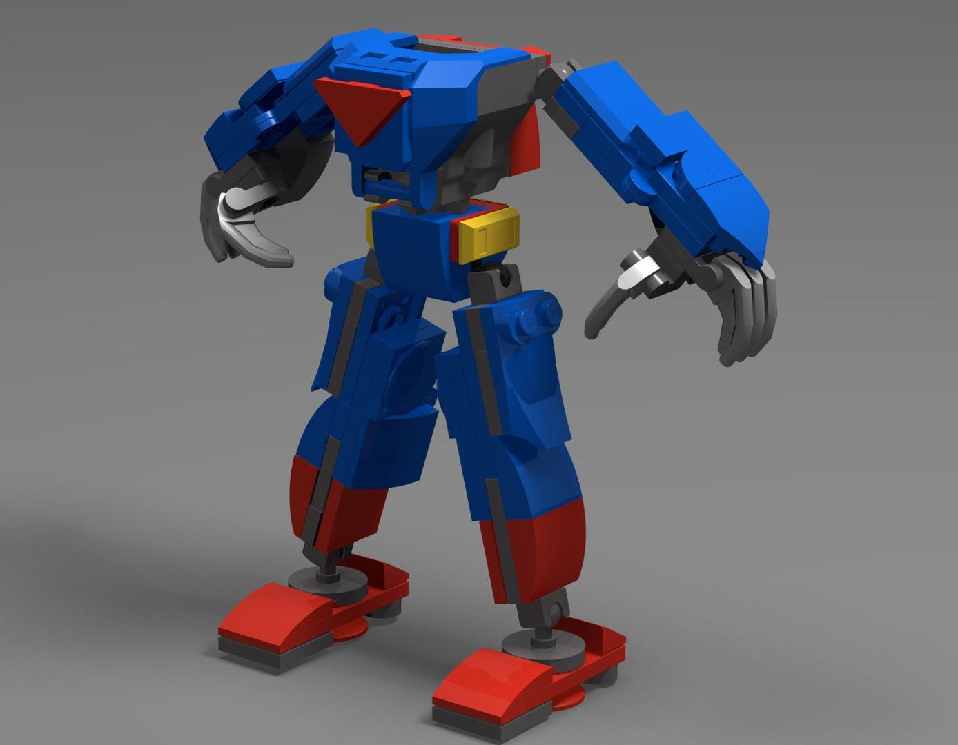 MECH with elbows and knees