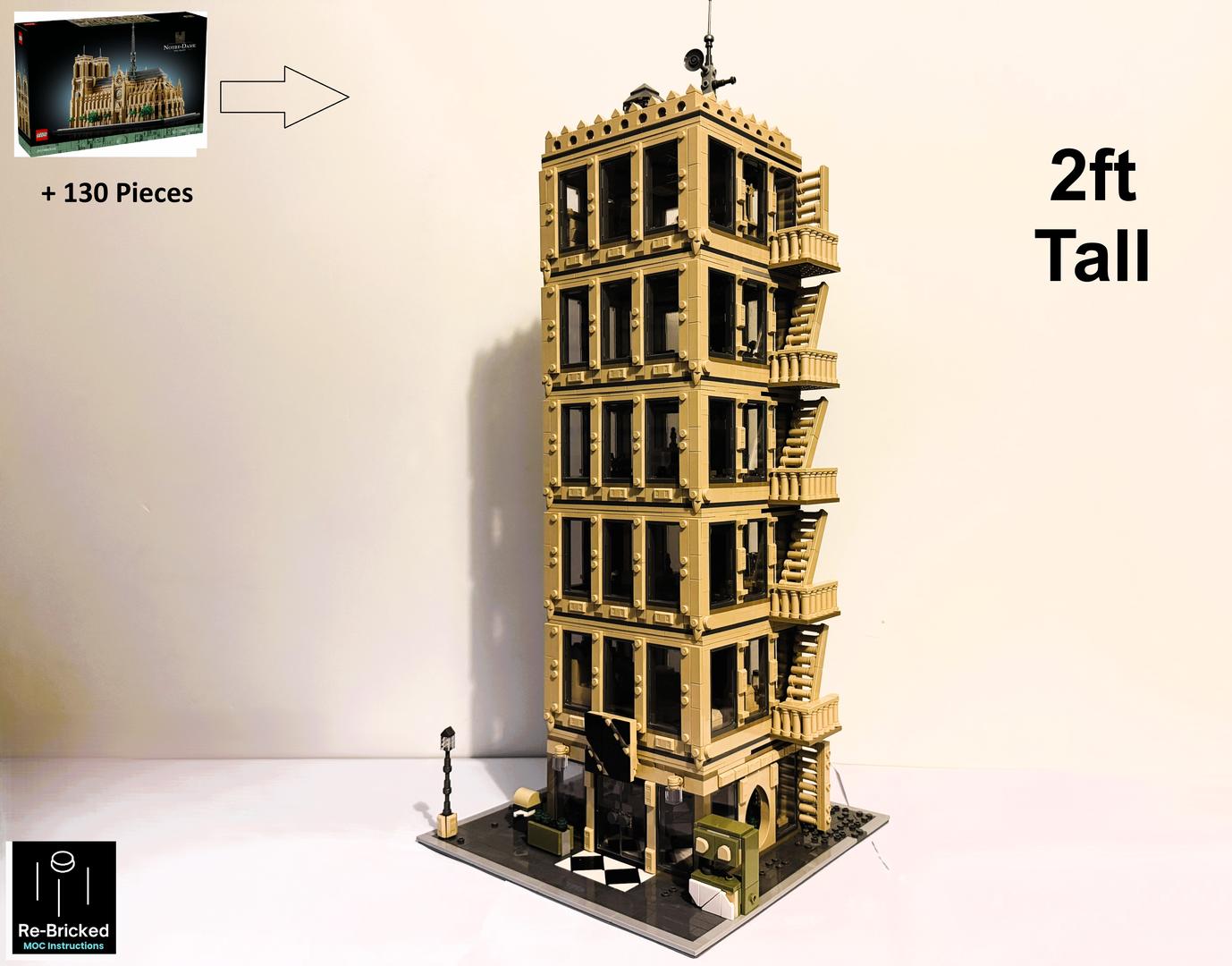 Daily News Tower modular modification of 21061