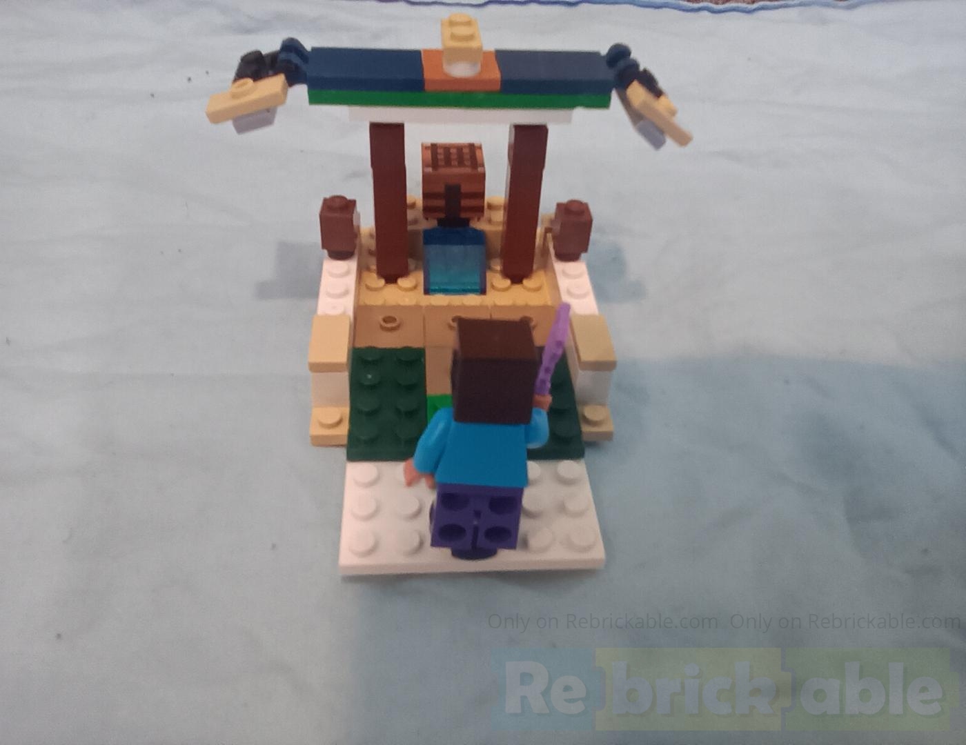 Steve's crafting hut alternate build