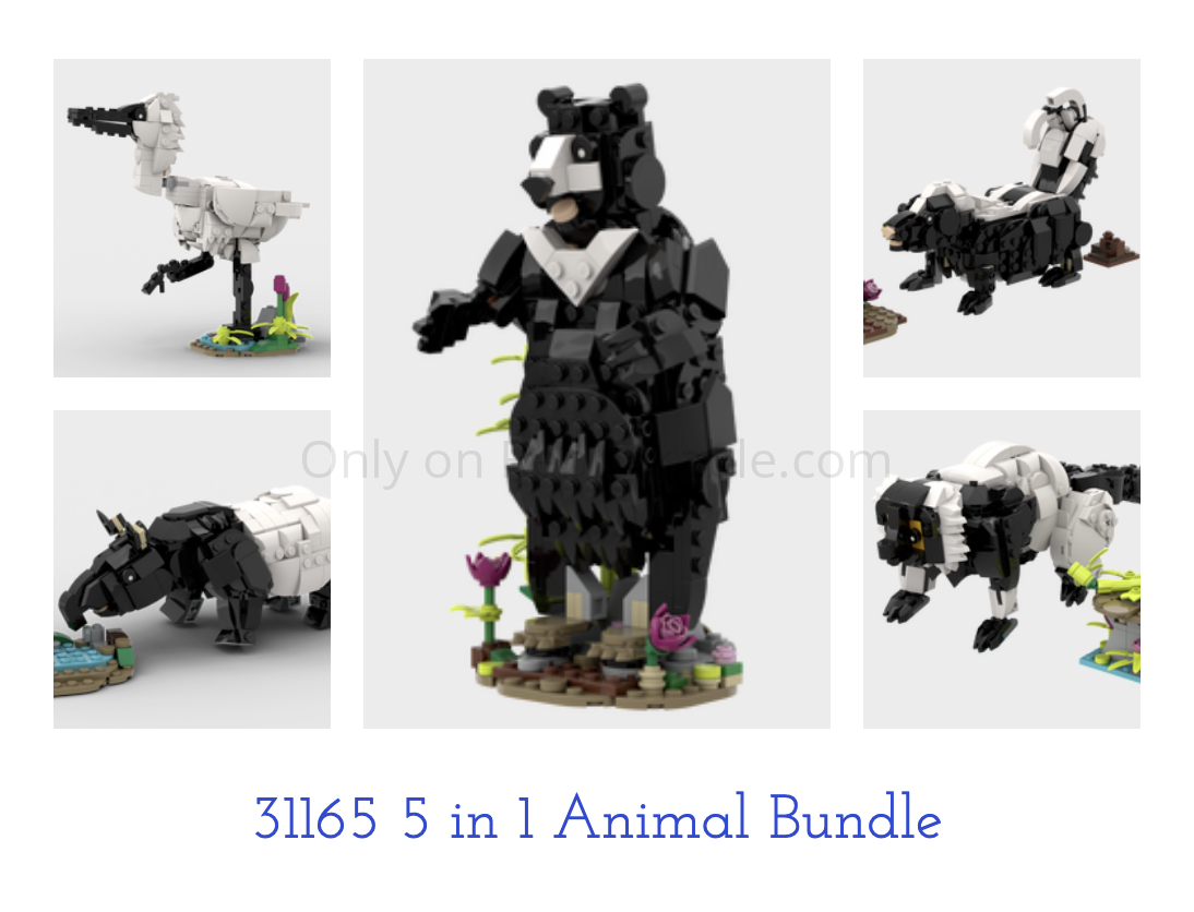 31165 5 in 1 Animal Bundle