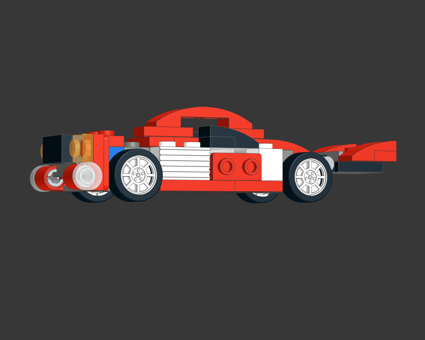 Red Race Car Alternate Build (31055)