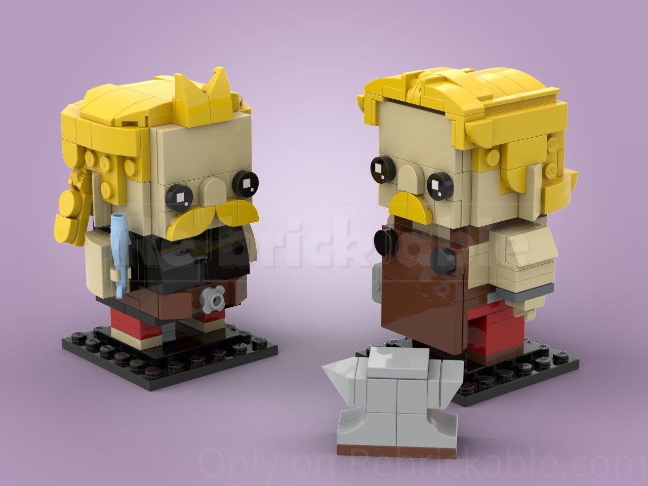 Ordralfabetix + Cetautomatix (Unhygienix + Fulliautomatix - Asterix &amp; Obelix)