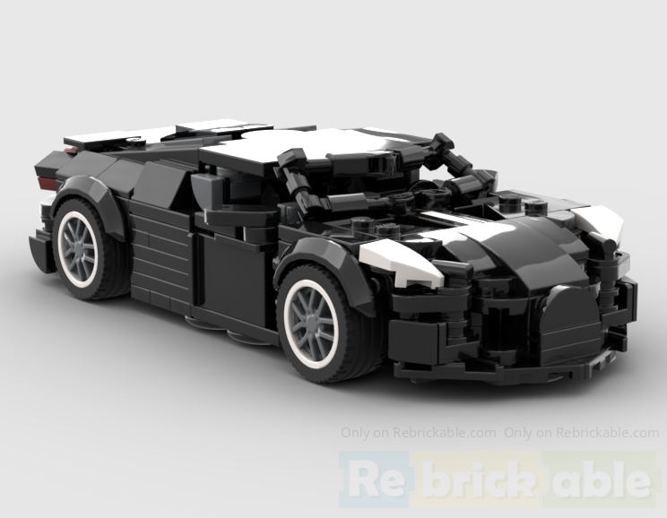 bugatti la voiture noire