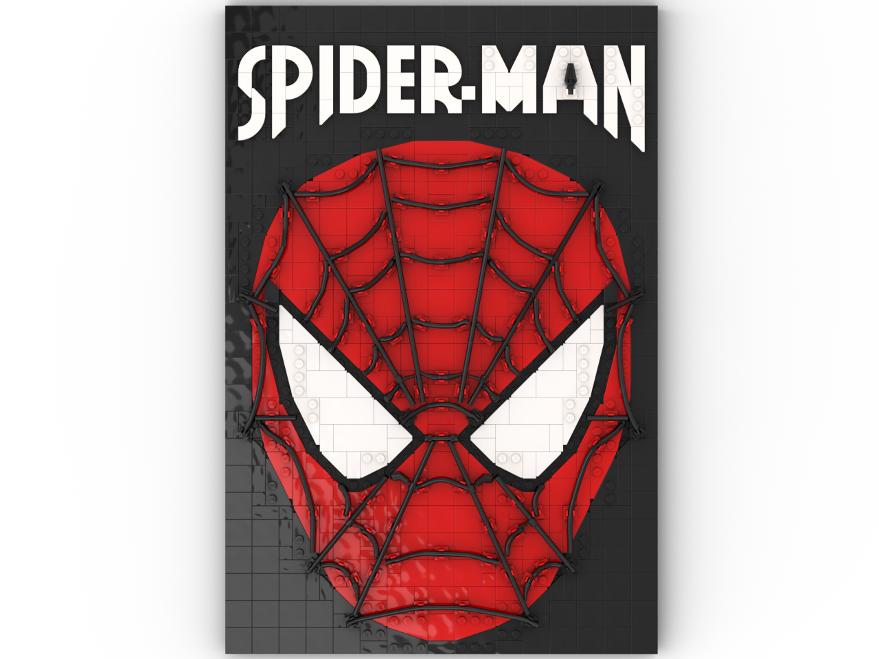 Spider-Man Poster-Style Logo by Vicarity