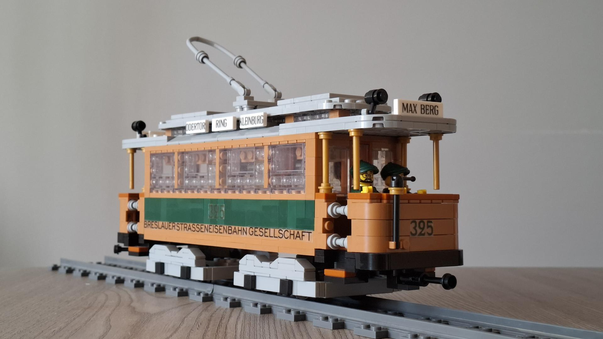 Wroclaw's Falkenried Maximum tram from 1901!