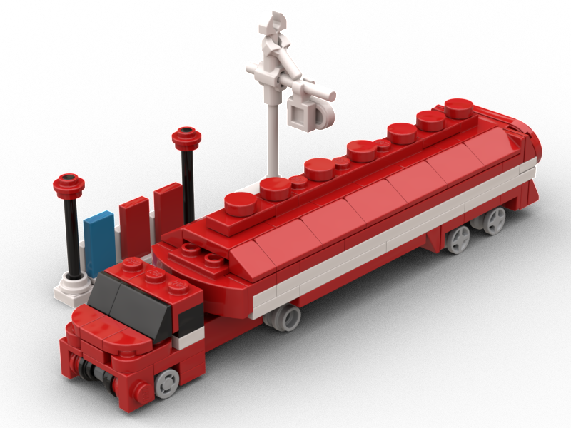 Homage to Set 231&amp;650: Esso Pumps, Sign, and Tanker